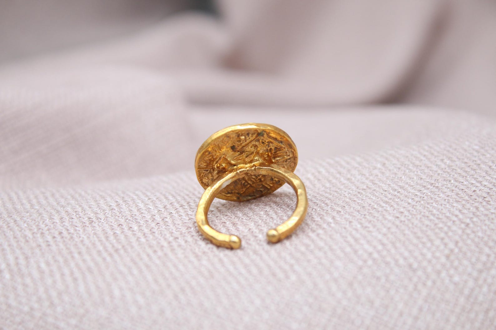 Alexander the Great Coin Signet Ring Sterling Silver Handmade Ancient Greek Ring